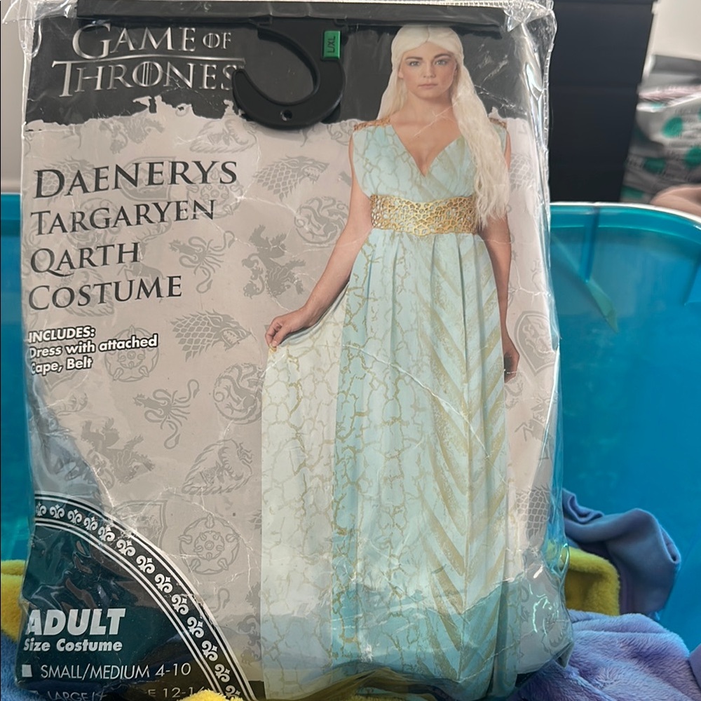 Daenerys Targaryen costume with wig. PRICE IS FIRM & FAIR.